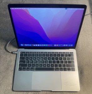 Apple Macbook Pro Mid 2017 13" A1708 I5 2.3GHz 8GB 256GB MPXQ2LL/A Space Gray #4 - Picture 1 of 13