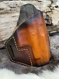 Lederholster passend für Kimber Micro 9 Pancake Style Lederholster, OWB Holster - Bild 1 von 12