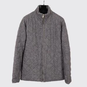 Stephan Schneider Jacket Size S (4) Men Gray Quilted Wool Flannel - Picture 1 of 6