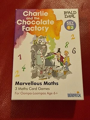 Charlie And The Chocolate Factory Marvellous Maths Card Games Ages 6+ - Image 1 of 3