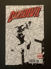 Daredevil #1 2nd Print Variant Marvel Comics (2011) VF+ Mark Waid (W) Rivera (A)