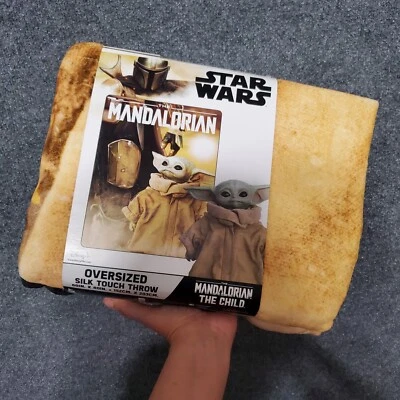 Manta Star Wars The Child de gran tamaño con tacto de seda 60”x 80” NUEVO Objetivo  Foto 1 de 4