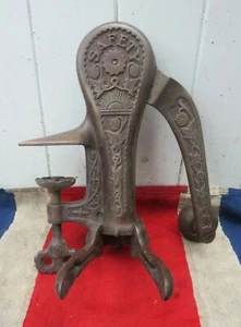 ANTIGUO ABRIDOR DE BOTELLA DE CORCHO MECÁNICO VINO DE HIERRO FUNDIDO CHAMPÁN - Imagen 1 de 10