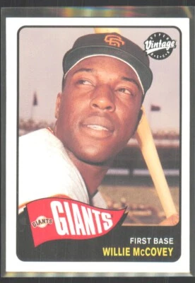 2003 Upper Deck Vintage Willie McCovey San Francisco Giants #96 - Image 1 of 2