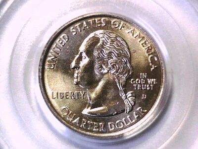2002 D Washington State Quarter PCGS MS 66 Tennessee 71110440 - Image 1 of 3