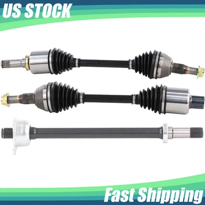 Ejes CV delanteros y eje intermedio para GMC Acadia 3,6 L 2007-2017 tracción delantera 2x2 Foto 1 de 2