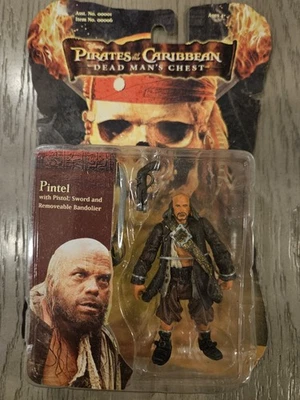 Novo boneco 2006 Zizzle Pirates of the Caribbean Dead Man's Chest Pintel 3,75" - Imagem 1 de 2