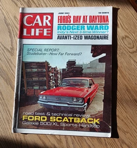 1963 Ford Galaxie 500/XL, Studebaker Wagonaire, Spitfire, in vintage Car Life - Picture 1 of 6