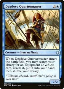 X 1 Deadeye Quartermaster NM Ixalan 050 MTG Magic The Gathering - Picture 1 of 1