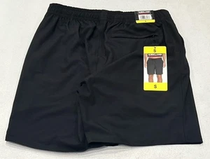 Kirkland Signature Men's Stretch Swim Shorts, Black, Size S - Picture 1 of 2