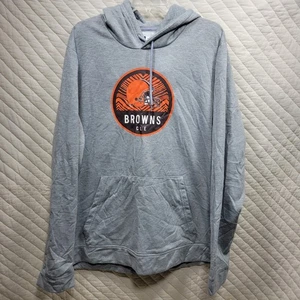 Cleveland Browns Hombres Nike NFL Equipo Ropa Sudadera con Capucha Gris Talla XXL - Imagen 1 de 6