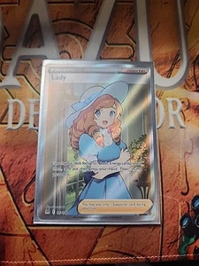 Pokémon TCG Lady 193/196 Origine Perduta Holo Full Art Ultra Rara NM-M - Foto 1 di 1