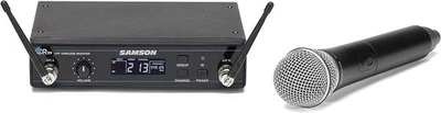 Samson Concert 99 Handheld Wireless System with Q8 Dynamic Microphone, D Band - Image 1 of 3