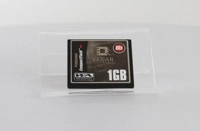 Lexar Professional 1 GB 80x Speed CompactFlash Memory Card (CF1GB-80-380) - Image 1 of 2
