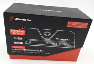 Avermedia Live Gamer Portable 2 Gaming/Streaming Capture Card GC510 Windows 10 - Picture 1 of 14