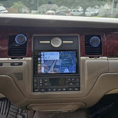 Radio estéreo para coche Lincoln Town Car 2003-2011 7" Android 15 Carplay navegación GPS Foto 1 de 4