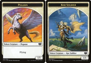 1x MTG - Pegasus \\ Kor Soldier Token #05/04 - Commander 2014 C14 - Picture 1 of 1