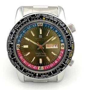 Ricoh World Timer Men's Watch Automatic 70's Used from JP - Picture 1 of 16
