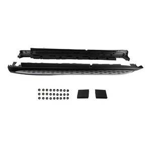 Side Running Boards Steps for Mercedes GL GLS X166 13-18 Black Aluminum - Picture 1 of 12