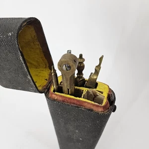 Antikes Shagreen Etui Taschenzeichnungsinstrument Set aus dem 18. Jahrhundert - georgianisch - Bild 1 von 8