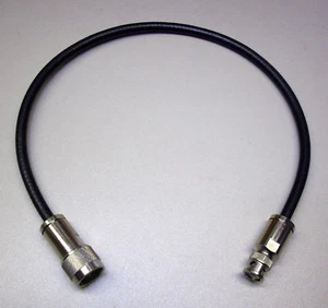 1 m H 2005 (50 Ω) konfekt. mit BNC-Stecker / UHF(PL)-Stecker - Picture 1 of 1