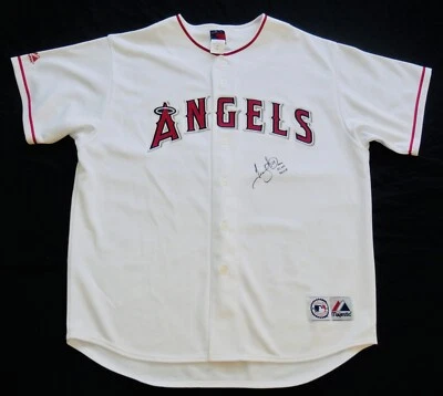 TROY GLAUS AUTOGRAPHED JERSEY (ANAHEIM ANGLES) - 2002 WORLD SERIES MVP! Foto 1 de 4