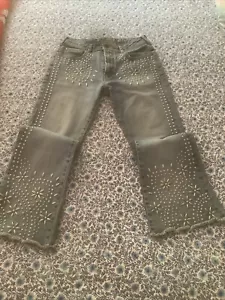 Jeans Parasuco Vintage Tachonados Ajuste Extremo Cintura 29 - Imagen 1 de 7