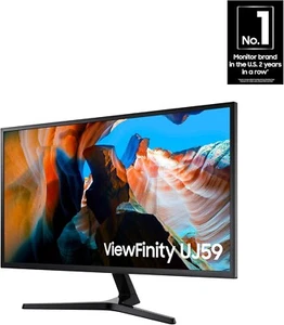 Samsung 32" UJ59 4K UHD Monitor | VA Panel | HDMI & DisplayPort | 3840x2160 - Picture 1 of 4