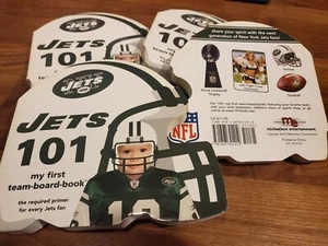 New York NFL JETS 101 Football My First Team Board Book FREE SHIPPING - Imagen 1 de 7