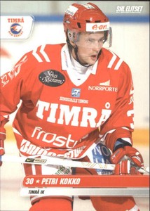 2007-08 Swedish Elitset #137 Petri Kokko