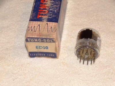 1 x Tubo 6D10 G.E./Tung-Sol*Pruebas muy fuertes*#6 Foto 1 de 4