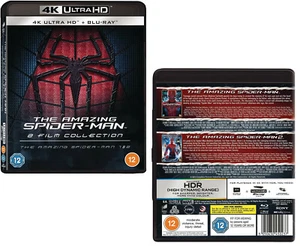 THE AMAZING SPIDER-MAN 1+2 (2012+2014): Andrew Garfield - RgFree 4K UHD+BLU-RAY - Picture 1 of 1