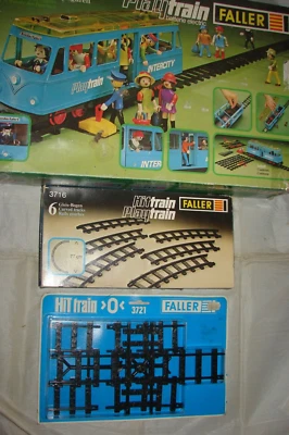 FALLER O 0 INTERCITY 3617 3721 3716 PLAYTRAIN HIT TRAIN BOITE - Photo 1/4