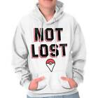 Not Lost Gym Master Trainer Gamer Gift Nerd Hoodie Hooded Sweatshirt Men Women