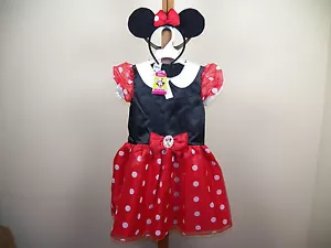 Disney Junior Minnie Mouse Halloween Costume Jr Size 2T, 4/5T *NEW W/ TAGS* - Picture 1 of 12