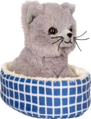 COPPENRATH DIE SPIEGELBURG Kuscheltier Katze Nala im Korb Coppenrath 17626 Lustige Tierparade