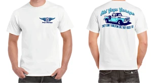 CAMISETA DE GARAJE DE CHICOS VIEJOS CAMISETA ROPA 100% ALGODÓN RAT ROD HOT ROD VINTAGE - Imagen 1 de 8