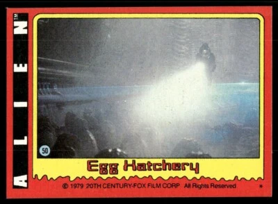 Tarjeta de película Alien 1979 Topps #50 (nuevo) Foto 1 de 2
