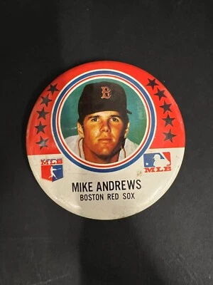 Mike Andrews Boston Red Sox MLB Pin 3.5" Wide - Image 1 of 2