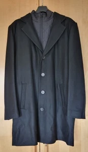 Biete QUIERO Herren Winter Mantel Wolle, Größe 52, anthrazit, neu ungetragen - Bild 1 von 10