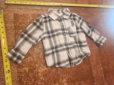 Okie Dokie Cuadros Abotonados 12m Nuevo con Etiquetas #S130 Foto 1 de 3