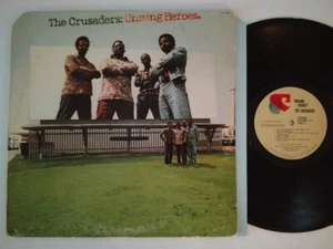 CRUSADERS LP UNSUNG HEROES 1973 BLUE THUMB BTS 6007 1ST PRESS TERRE HAUTE - Foto 1 di 6