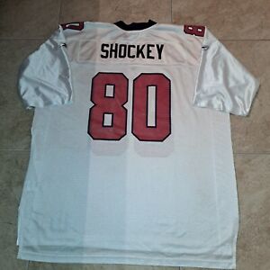 Vtg NFL Reebok New York Giants Jeremy Shockey #80 White Football Jersey Size XXL