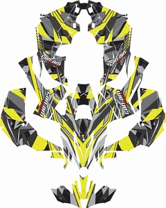 Can-Am Renegade 500 800 1000 2005-2Graphics Sticker Decal 21MIL FULL COVER - Picture 1 of 1