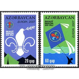 Aserbaidschan Azerbaijan Europa CEPT 2007, Pfadfinder, kmpl. Satz ** postfrisch - Bild 1 von 1