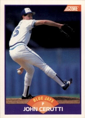 1989 Score MLB John Cerutti #304 - Image 1 of 2
