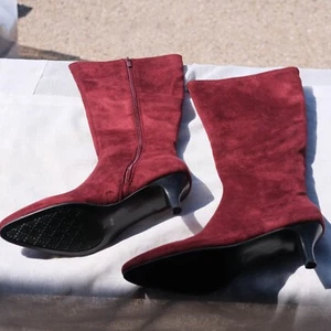 Botas de vestir Impo para mujer rojas con cremallera Vino Norris 4975850 talla 9,5 M - Imagen 1 de 7