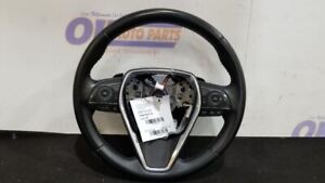 18 2018 TOYOTA CAMRY XSE OEM STEERING WHEEL ASSEMBLY BLACK LEATHER