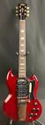 Vintage VS63VCR Reissued Series Electric Guitar w/ Vibrola Cherry Red