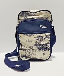 Disney Winnie The Pooh Crossbody Bag Purse Navy Tiger Piglet - Picture 1 of 18